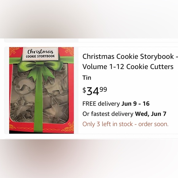 Christmas Cookie Cutter Storybook (set of 12) - Picture 13 of 13